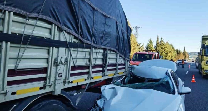 Menteşe’de trafik kazası:1 yaralı