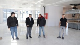 Rektör Kızıltoprak, Kütahya Teknokent’te inşaatı devam eden ek binayı inceledi