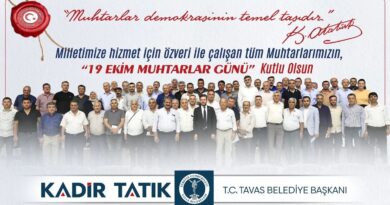 Başkan Tatık’tan Muharlar Günü açıklaması