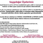 Denizli Ticaret Odasından aidatlarda son hafta uyarısı