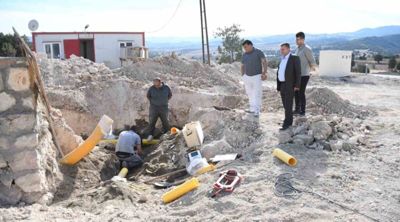 Emet-Hisarcık Orta Ölçekli Sanayi Bölgesi’nde doğalgaz çalışması başlatıldı