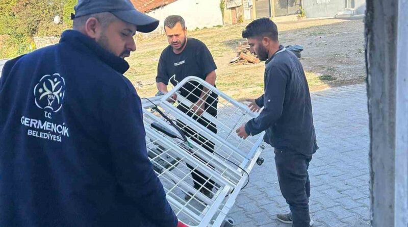 Germencik’te ikinci el eşyalar, ihtiyaç sahiplerine ulaştırılıyor