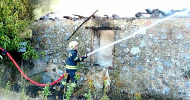 Menteşe’de ev ve ahır yangını söndürüldü