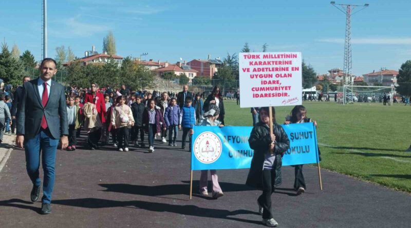 Şuhut’ta Cumhuriyet coşkusu