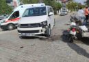 Transitle çarpışan motosikletin sürücüsü ağır yaralandı