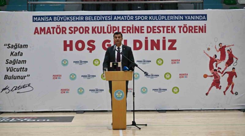 Amatör spor kulüplerine 4 milyon liralık destek