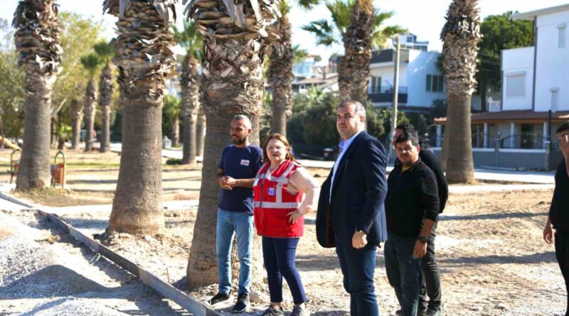 Başkan Gençay çalışmaları yerinde inceledi