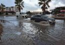 Bodrum’da sağanak yağış etkili oldu