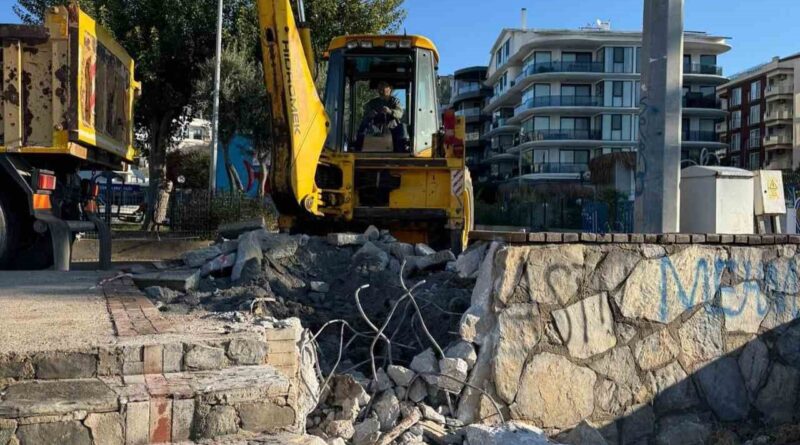 Didim Belediyesi’nden Altınkum’a ek yağmur suyu tahliye hattı