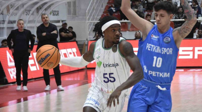 FIBA Şampiyonlar Ligi: Aliağa Petkimspor: 56 – Unicaja: 108