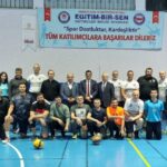 Kütahya’da ’eğitim çalışanları voleybol turnuvası’ başladı