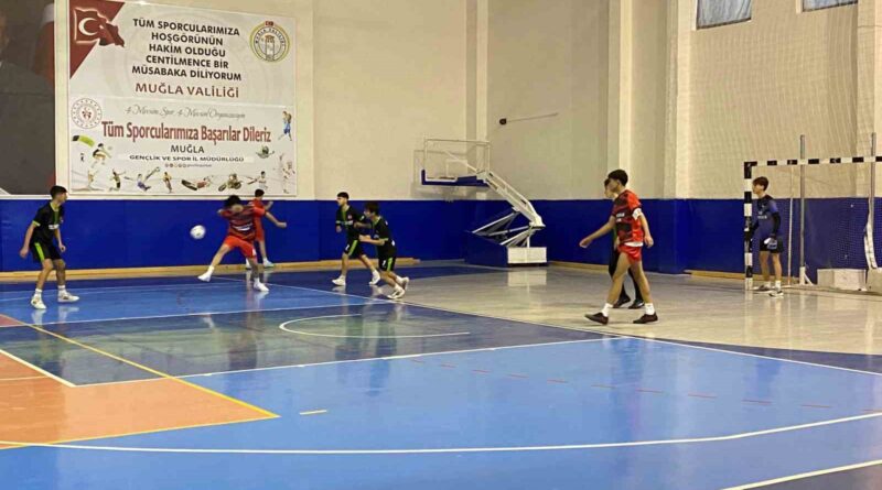 Okul sporları Futsal müsabakaları Yatağan’da başladı