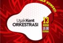 Uşak’ta halk konserleri devam ediyor