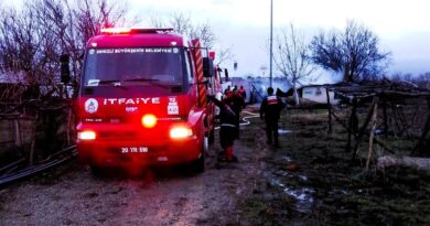 Bağ evinde çıkan yangında bir kadın hayatını kaybetti