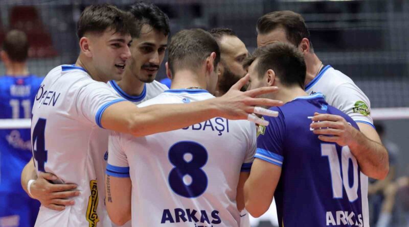 Kupa Voley’de Arkas Spor’un rakibi Ziraat Bankkart oldu