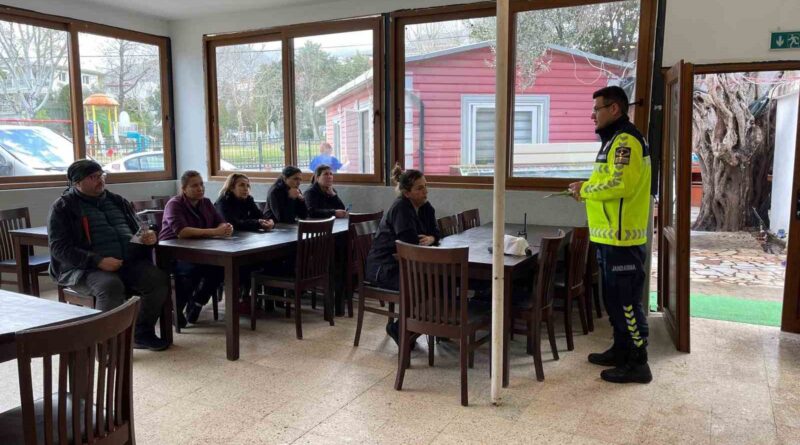 Özel bakım merkezi personellerine trafik eğitimi