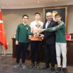 Turgutlu Belediyespor’da kupa sevinci