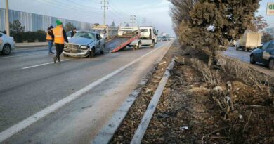 Afyonkarahisar’da zincirleme trafik kazası