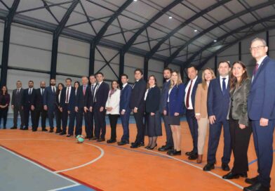 EGİAD Ortaokulu Spor Salonu tamamlandı