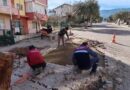 Karacasu’da bozuk yollar bakıma alındı