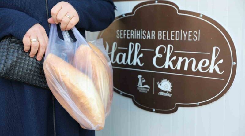 Seferihisar’da Halk Ekmek 7 lira