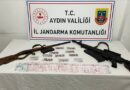 Aydın’daki evden uyuşturucu ve silah çıktı