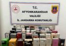 Jandarma kaçak erkek ve kadın parfümü ele geçirdi