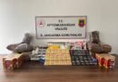 Jandarmadan kaçak sigara ve tütün operasyonu