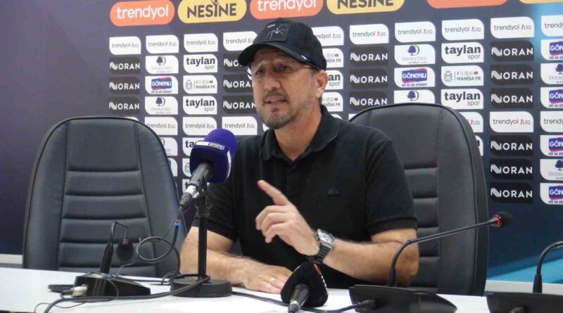 Manisa FK, Taner Taşkın’la yola devam kararı aldı