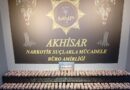 Akhisar’da uyuşturucu operasyonunda 5 tutuklama