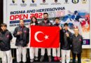 Aliağalı taekwondocular Saraybosna’dan madalyalarla döndü
