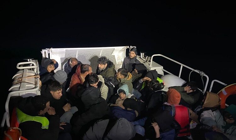 Bodrum’da 39 düzensiz göçmen yakalandı