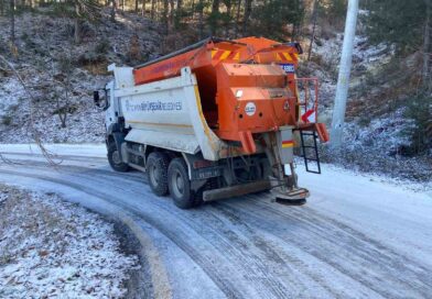 Büyükşehir’in karla mücadelesi başladı Büyükşehir’in karla mücadelesi başladı