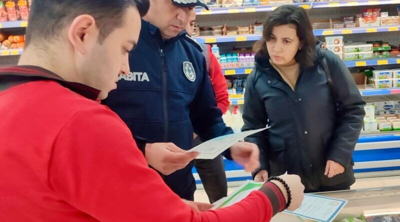 Çine’de zincir marketler denetlendi