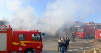 Denizli’de iş yerinde çıkan yangın korkuya neden oldu Denizli’de iş yerinde çıkan yangın korkuya neden oldu