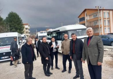 Dinar’da öğrenci servis araçlarına yönelik denetim