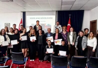 Eğitimleri tamamladılar, AFAD gönüllüsü oldular