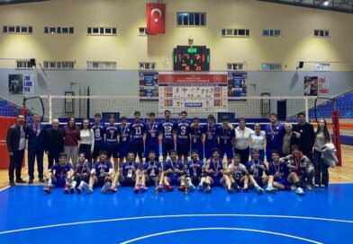 Gençler filede il birinciliği için mücadele etti