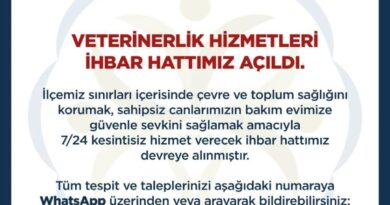 Germencik’te Veterinerlik Hizmetleri İhbar Hattı hizmete açıldı