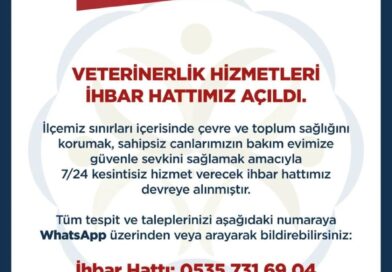 Germencik’te Veterinerlik Hizmetleri İhbar Hattı hizmete açıldı