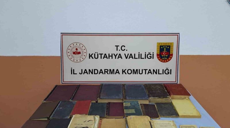 Jandarmadan tarihi eser operasyonu