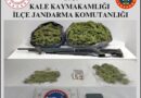 Kale’de uyuşturucu ve ruhsatsız tüfekle yakalanan şüpheli tutuklandı