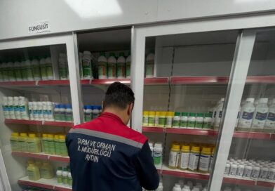 Köşk’te bitki koruma ürünü satış yerlerine denetim yapıldı
