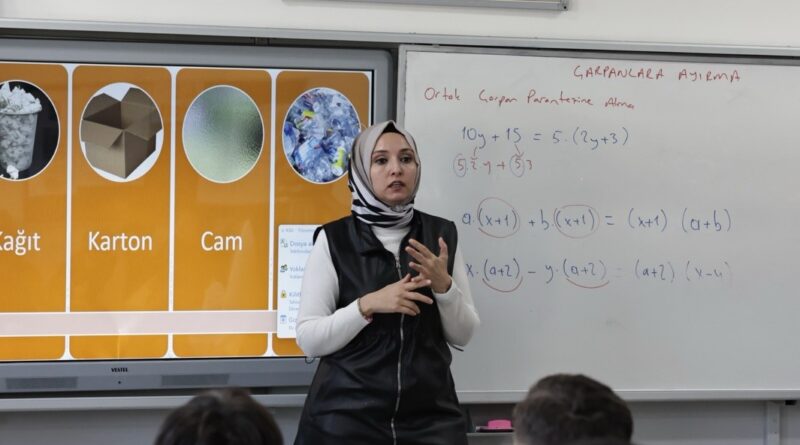 Kütahya Belediyesi’nden öğrencilere sıfır atık eğitimi Kütahya Belediyesi’nden öğrencilere sıfır atık eğitimi