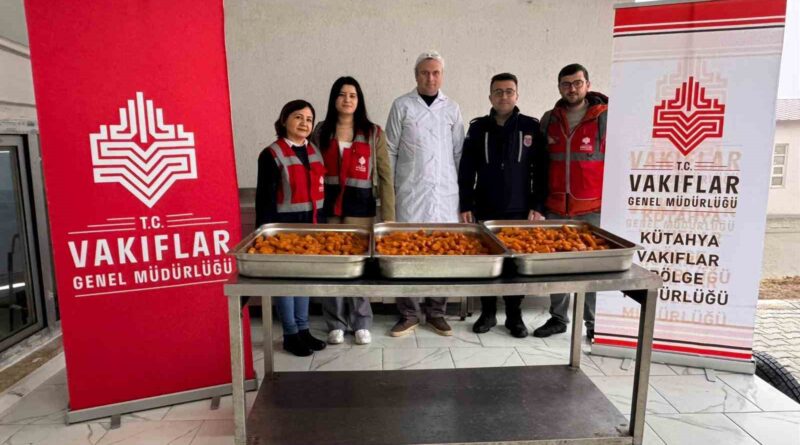 Kütahya T Tipi Ceza İnfaz Kurumu’nda Regaib Kandili ikramı