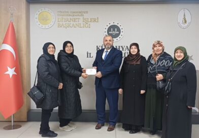 Kütahya’da Kur’an Kursu kursiyerlerinden Gazze’ye destek