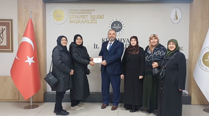 Kütahya’da Kur’an Kursu kursiyerlerinden Gazze’ye destek