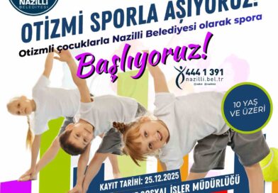 Nazilli Belediyesi’nden otizmli çocuklara spor kursu