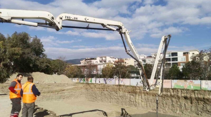 Söke’de Atatürk Ortaokulu’nun temeli atıldı