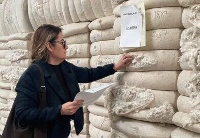 Söke’den yurt dışına gidecek ham pamuklar denetlendi